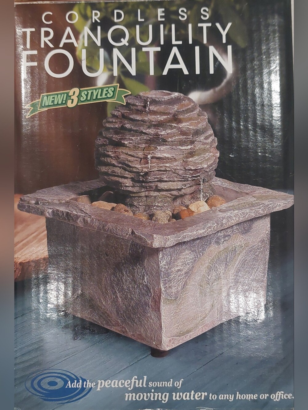 Cordless Tranquility Fountain NIB